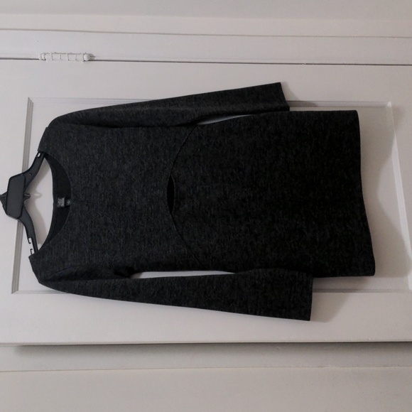 Wild Fable Gray long sleeve dress size small - Picture 4 of 7